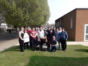 group of sittingbourne young people on Prince's Trust team programme